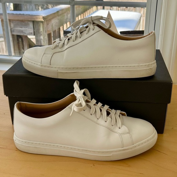 Thursday White Premier Low Top Sneakers Size 10.5 - Picture 3 of 9